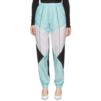 Shop Kirin Green And Black Combo Lounge Pants In Mint