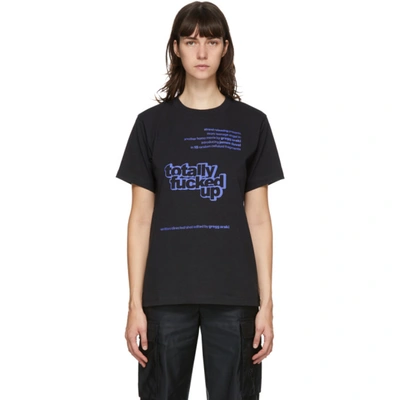 Shop Marc Jacobs Black Heaven By  Fucked Up T-shirt