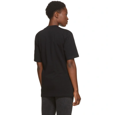 Shop Alexander Wang Black 'lavish' T-shirt In 001 Black