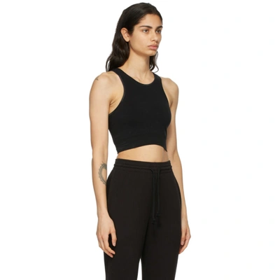 Baserange Black Oleta Highneck Bra In Black