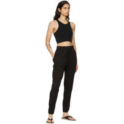 Baserange Black Oleta Highneck Bra In Black