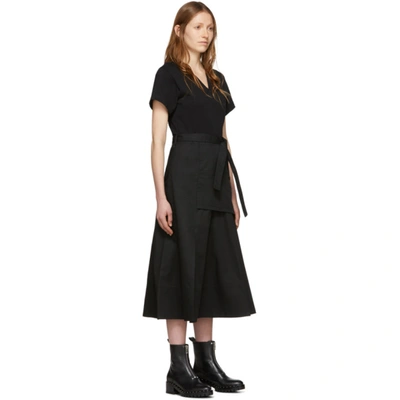 Shop 3.1 Phillip Lim / フィリップ リム 3.1 Phillip Lim Black Utility T-shirt Dress In Bf004 Blk