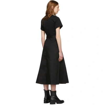 Shop 3.1 Phillip Lim / フィリップ リム 3.1 Phillip Lim Black Utility T-shirt Dress In Bf004 Blk