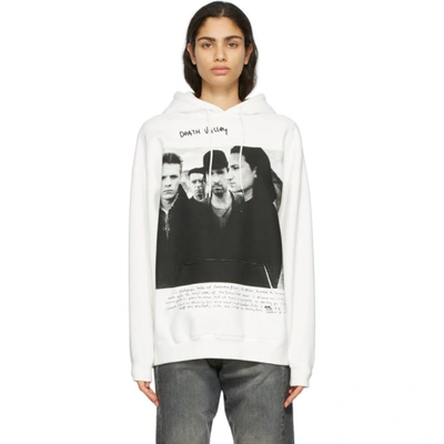 Shop R13 White Anton Corbijn Edition U2 Death Valley Hoodie