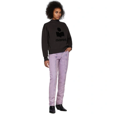 Shop Isabel Marant Étoile Isabel Marant Etoile Pink Henoya Jeans In 40np Neonpi