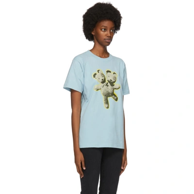 Shop Marc Jacobs Blue Heaven By  Double-headed Teddy T-shirt