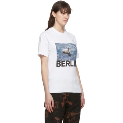 Shop 032c White Die Todliche Doris Edition Ducky Ii T-shirt