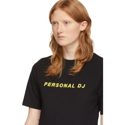 Shop Kirin Black Personal Dj T-shirt