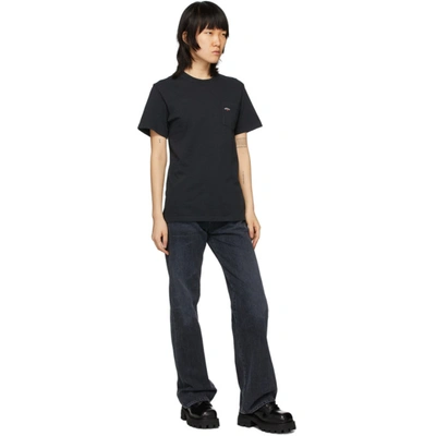 Shop Noah Black Pocket T-shirt