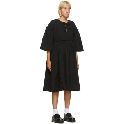 Shop Henrik Vibskov Black Darling Dress In 208/999 Bla