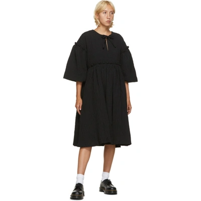 Shop Henrik Vibskov Black Darling Dress In 208/999 Bla