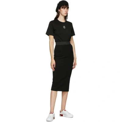 Shop Dolce & Gabbana Dolce And Gabbana Black Pencil Mid-length Skirt In N0000 Black