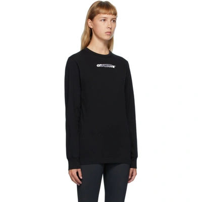 Shop Off-white Black Hand Painters T-shirt In Black/white