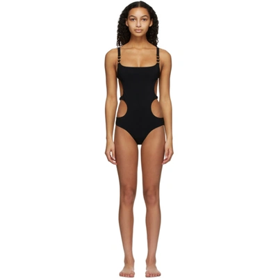 Shop Agent Provocateur Black Malisa One-piece Swimsuit