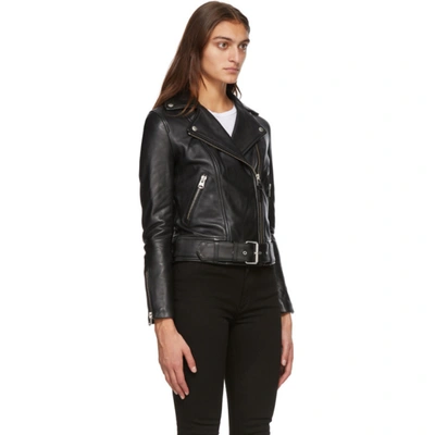 Shop Mackage Black Kylie Leather Jacket