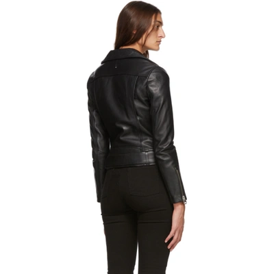 Shop Mackage Black Kylie Leather Jacket