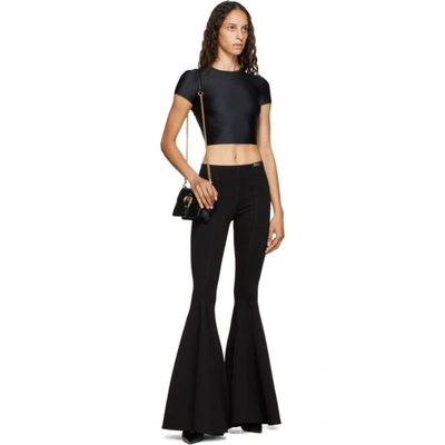 Shop Versace Jeans Couture Black Shiny Sumatra T-shirt In E899 Black