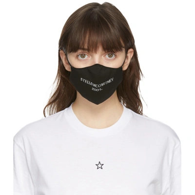 STELLA MCCARTNEY 黑色徽标口罩