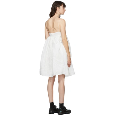 Shop Cecilie Bahnsen White Lisbeth Dress