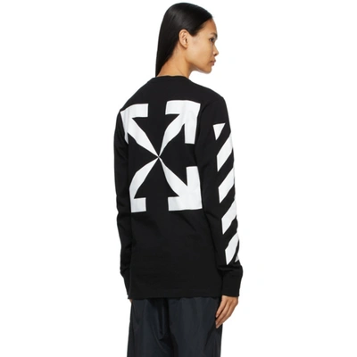 Shop Off-white Black Mona Lisa Long Sleeve T-shirt