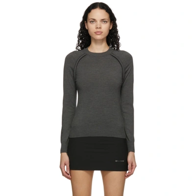 Shop Sportmax Grey Wool Abete Sweater In 002 Medgry