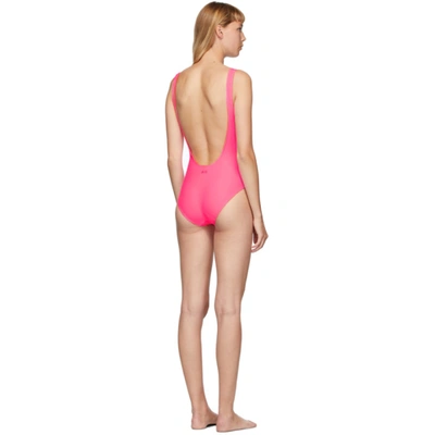 Shop Solid & Striped Pink 'the Anne-marie' Swimsuit In 1343 Malibu