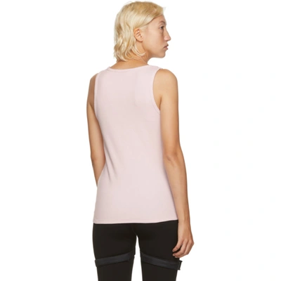 Shop Alyx Pink Americana Tank Top In Pnk0005 Gho