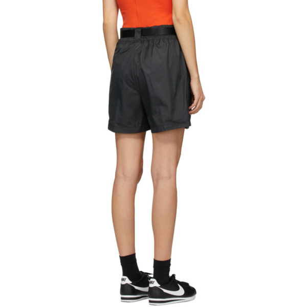 nike swoosh woven shorts womens