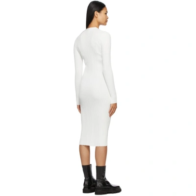 Shop Dion Lee White Float Dress In Ivory