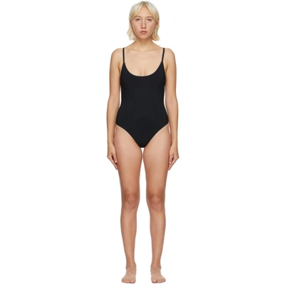 Shop Lido Black Uno One-piece Swimsuit