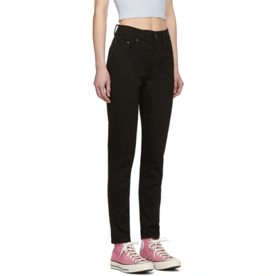 Shop Acne Studios Black Blå Konst Melk Jeans