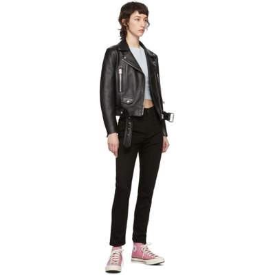 Shop Acne Studios Black Blå Konst Melk Jeans