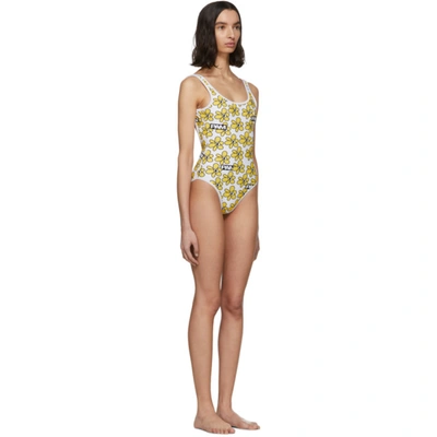Shop Perks And Mini White Daisies One-piece Swimsuit In Dasi Daisie