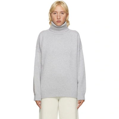 Shop Arch The Ssense Exclusive Grey Wool & Cashmere Turtleneck