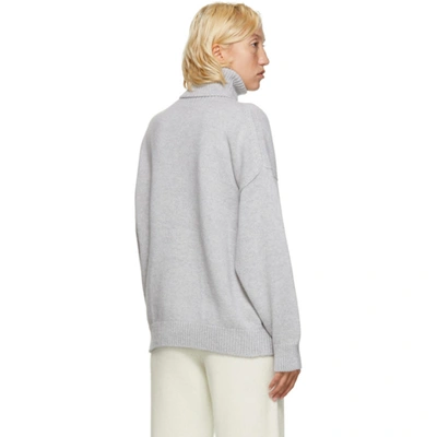 Shop Arch The Ssense Exclusive Grey Wool & Cashmere Turtleneck