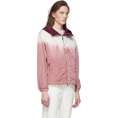 Shop Moncler Pink Olive Jacket In 510 Pink