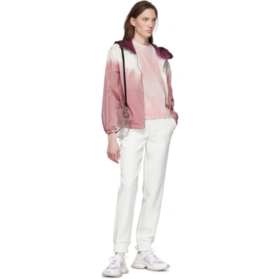 Shop Moncler Pink Olive Jacket In 510 Pink