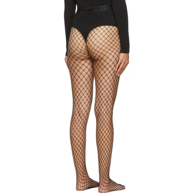 Shop Wolford Black Forties Tights In 7005 Black