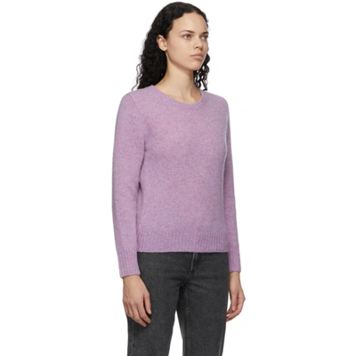 Shop A.p.c. Purple Léonie Sweater In Pis Mauve