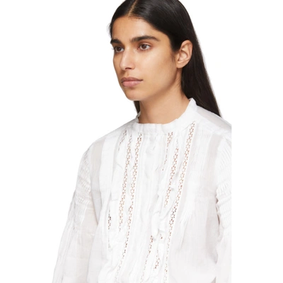 ISABEL MARANT 白色 SAMALY 女式衬衫
