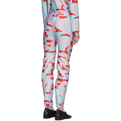 Shop Comme Des Garçons Comme Des Garcons Multicolor Camouflage Padded Leggings In 2 B Pattern
