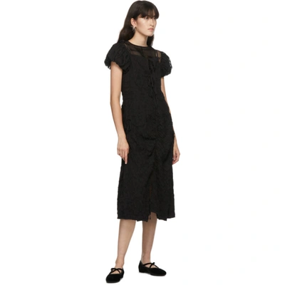 Shop Renli Su Ssense Exclusive Yvonne Dress In Black