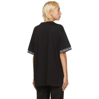 Shop Burberry Black Teslow T-shirt