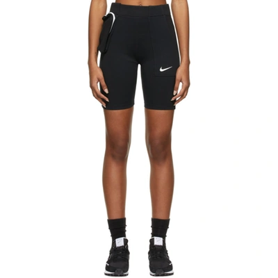 Shop Nike Black Sportswear Tech Pack Bike Shorts In 010 Black