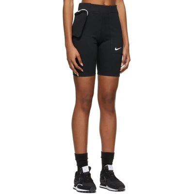 Shop Nike Black Sportswear Tech Pack Bike Shorts In 010 Black