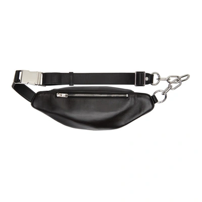 Shop Alexander Wang Black Attica Fanny Pack In 001 Black