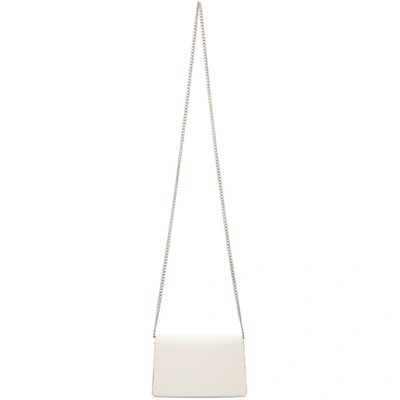 Shop Gucci White Super Mini Leather Dionysus Bag In Ivory