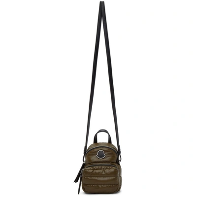 Shop Moncler Khaki Kilia Pm Backpack In 839 Militar