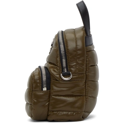 Shop Moncler Khaki Kilia Pm Backpack In 839 Militar