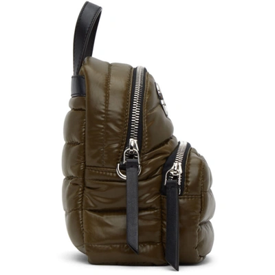 Shop Moncler Khaki Kilia Pm Backpack In 839 Militar